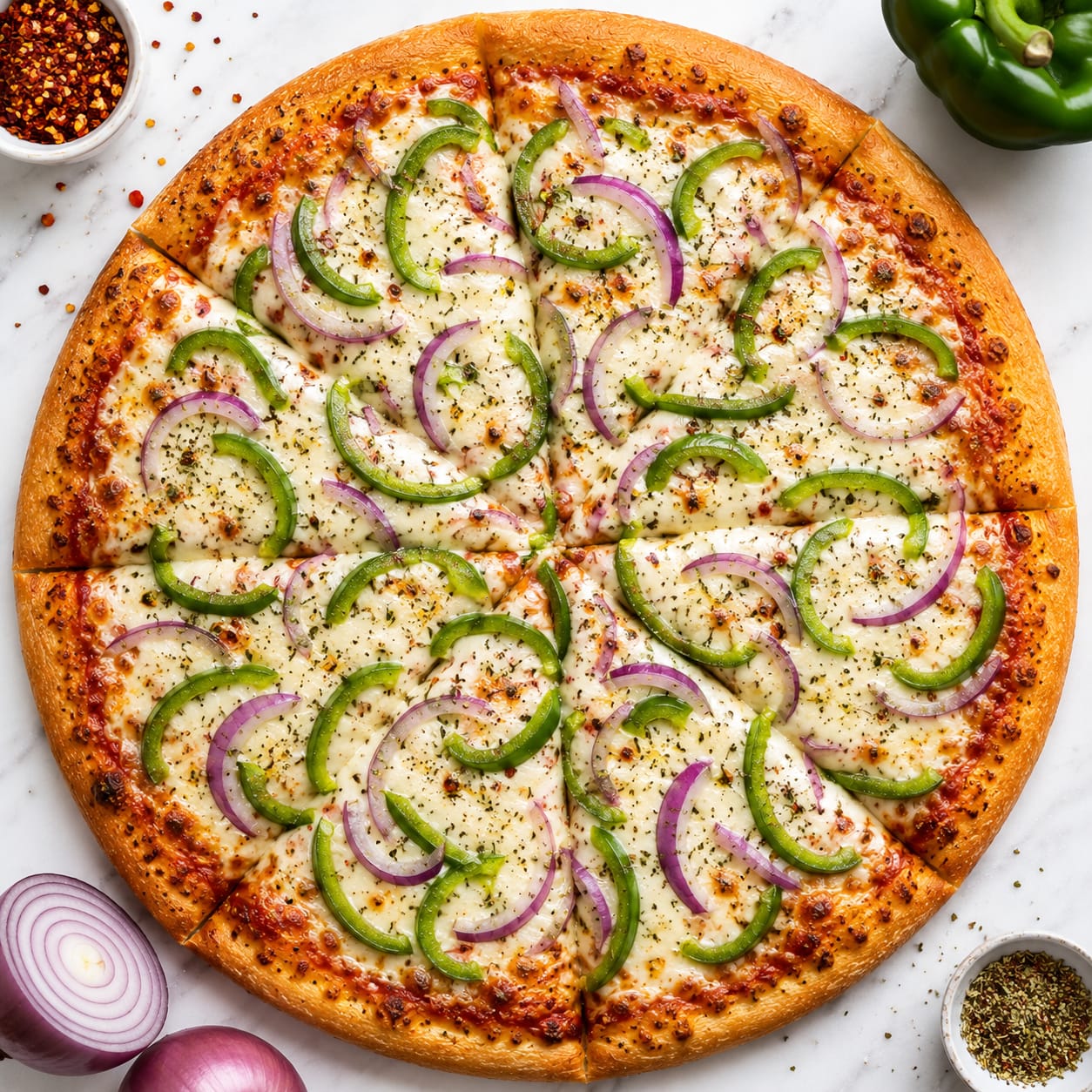 Onion & Capsicum